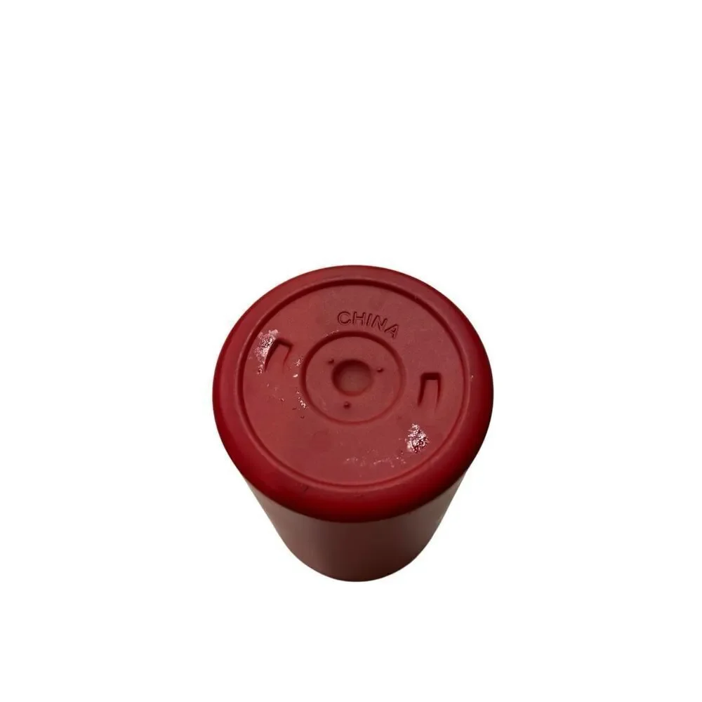 Rustic Cuff 12 oz Thermal Tumbler Stainless Steel Drink Cup with Clear Spill Red